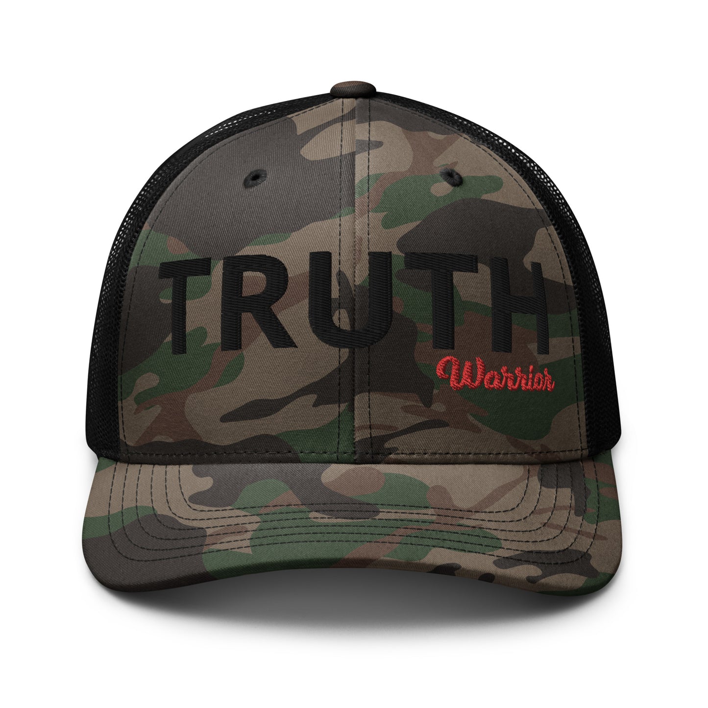Truth Warrior Camouflage trucker hat