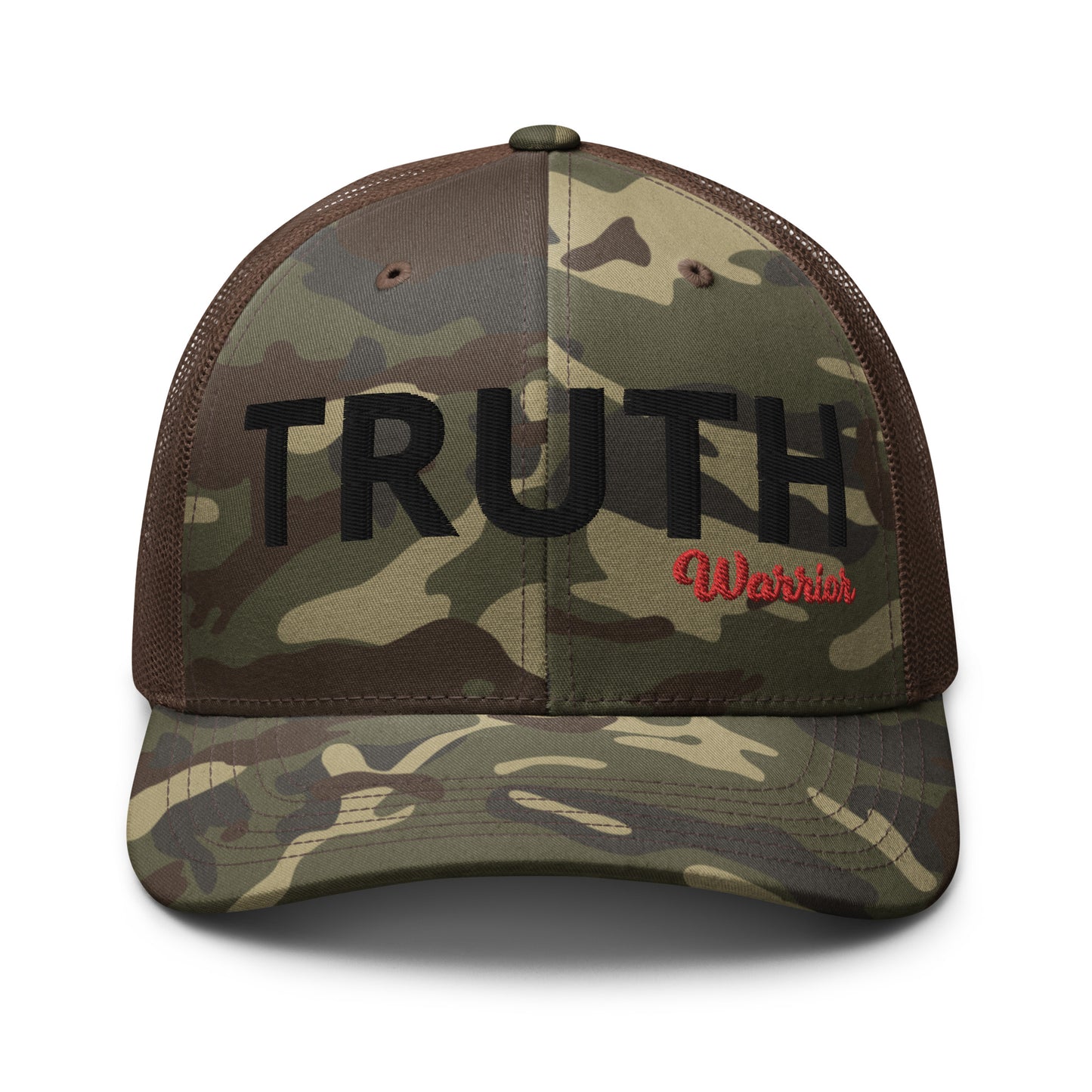 Truth Warrior Camouflage trucker hat