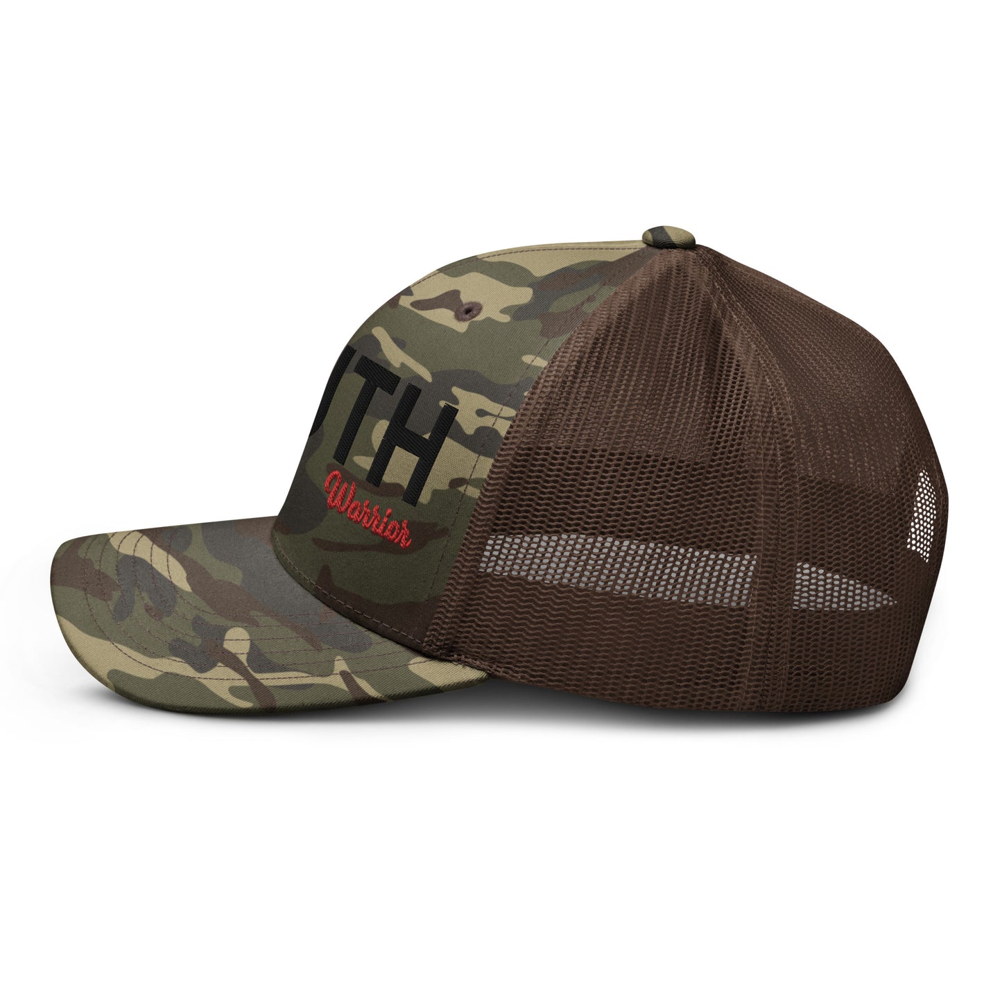 Truth Warrior Camouflage trucker hat
