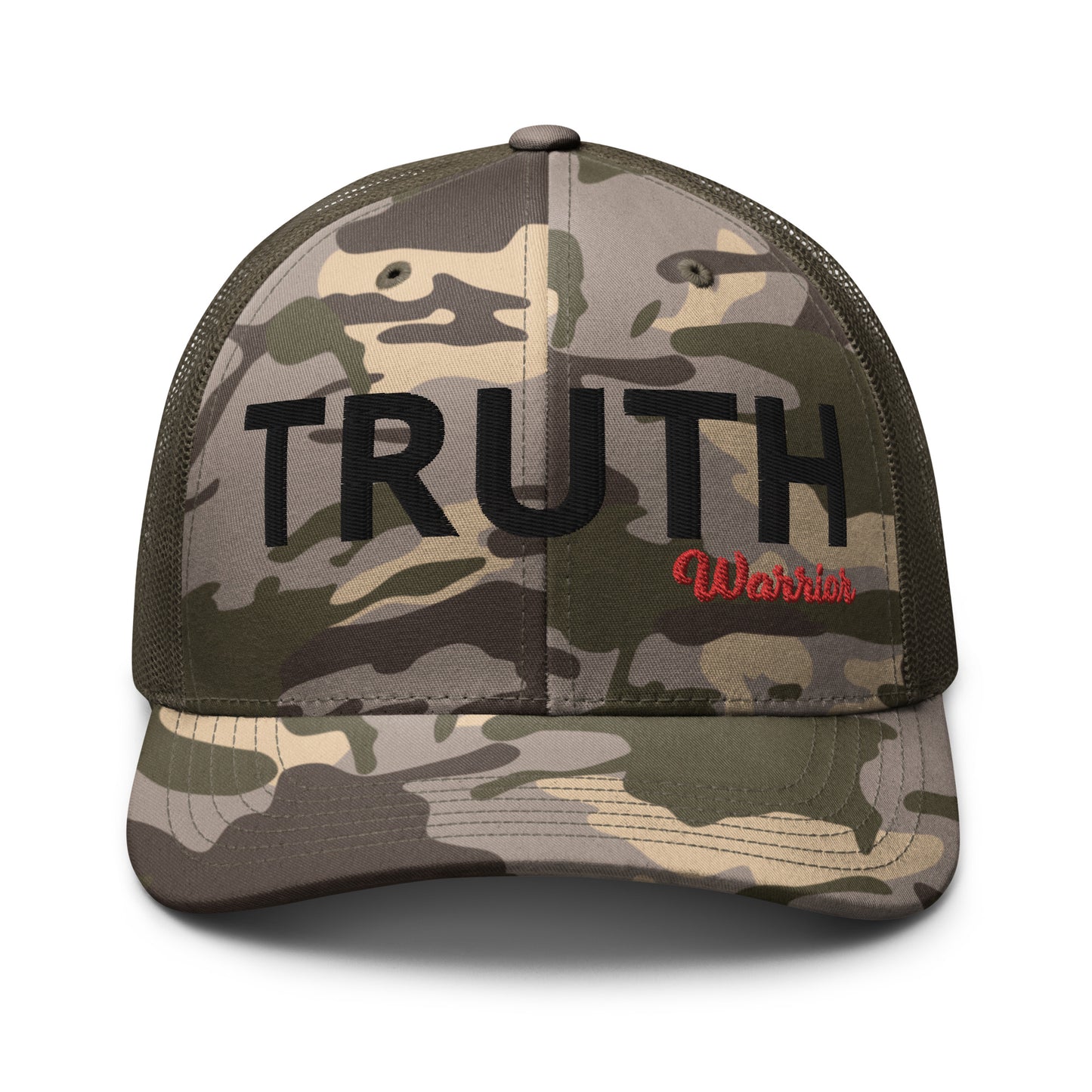 Truth Warrior Camouflage trucker hat
