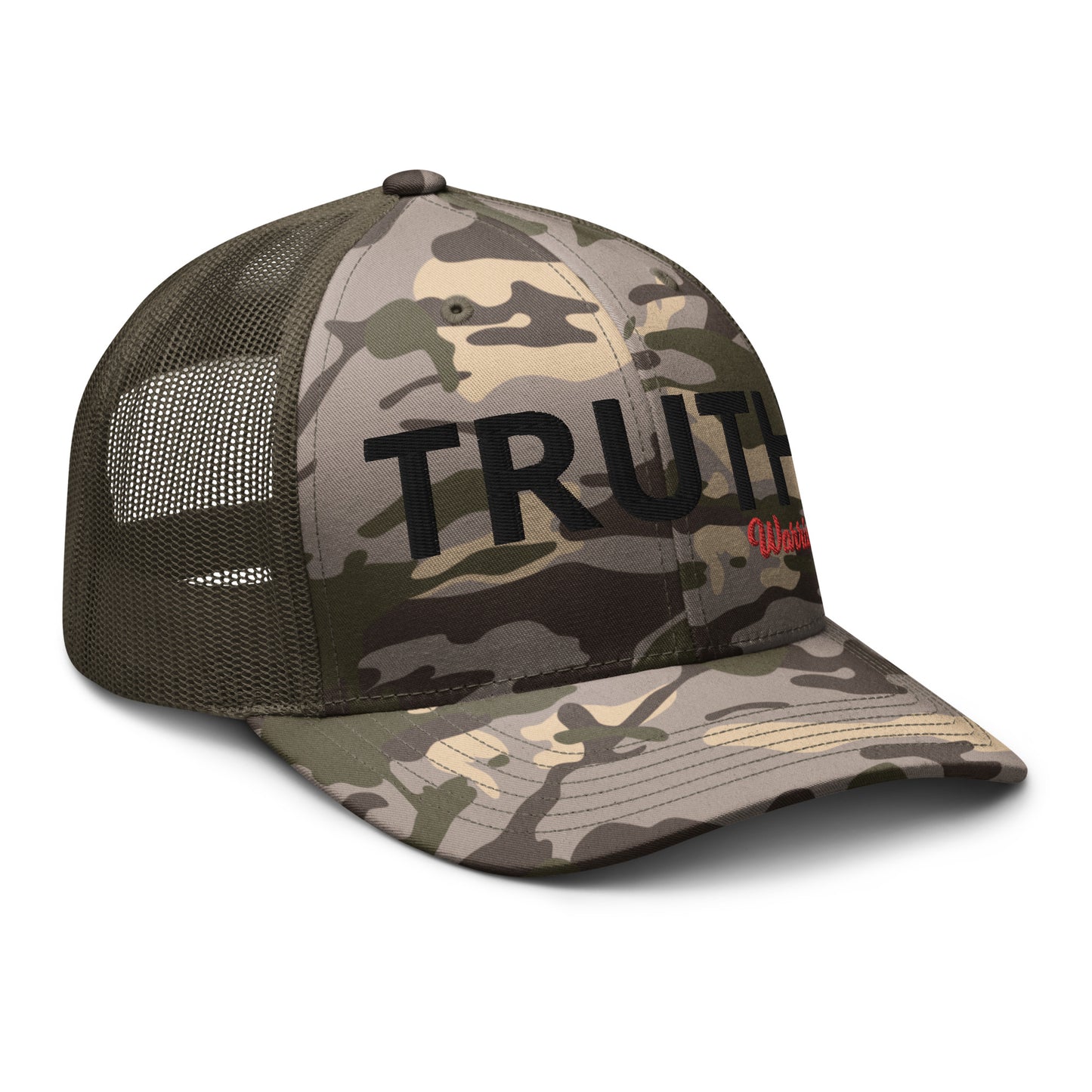 Truth Warrior Camouflage trucker hat