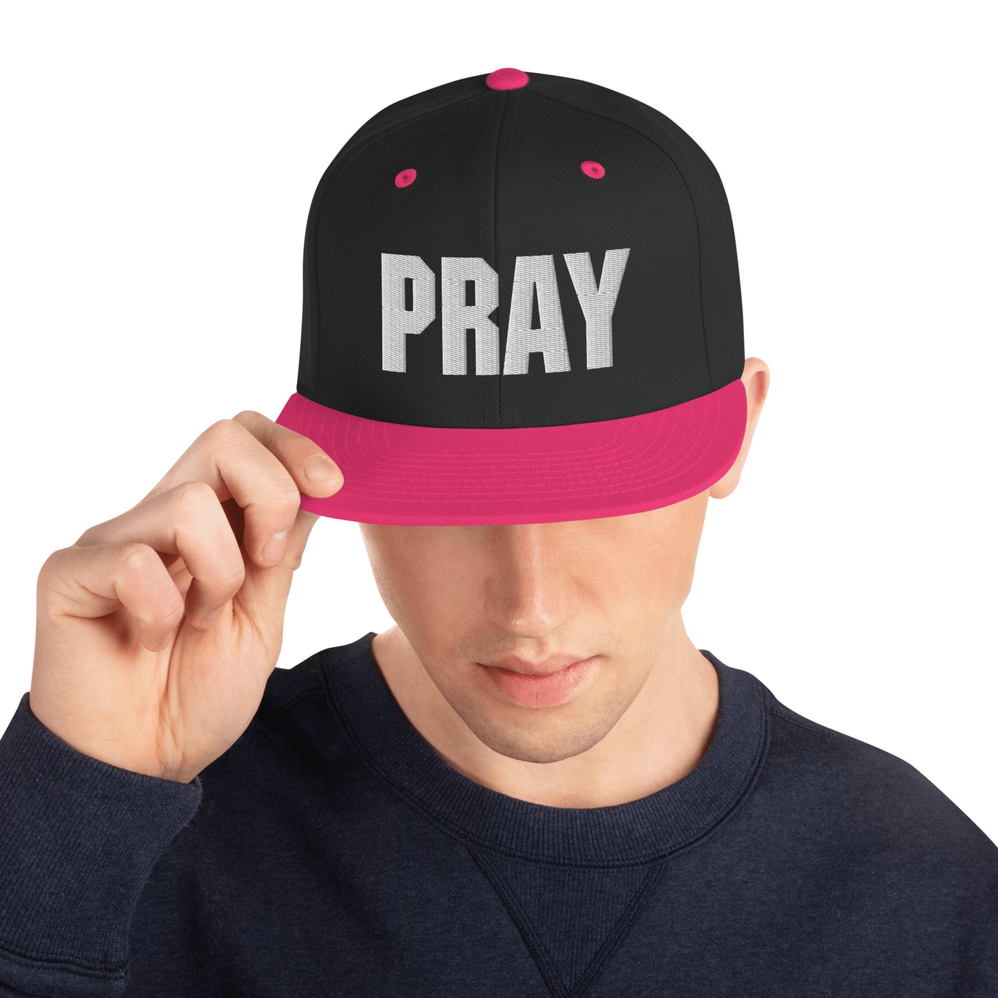 Pray Snapback Hat