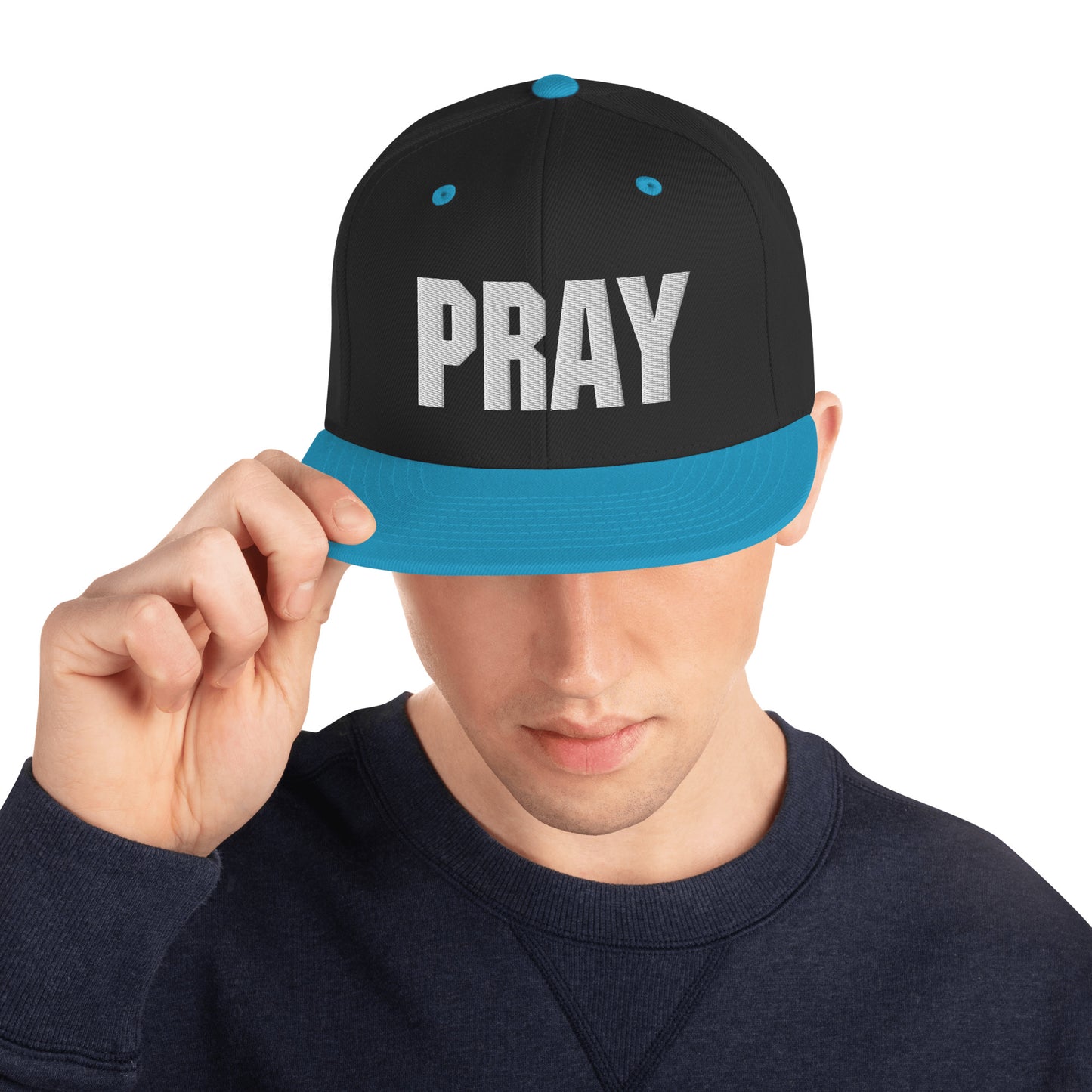 Pray Snapback Hat