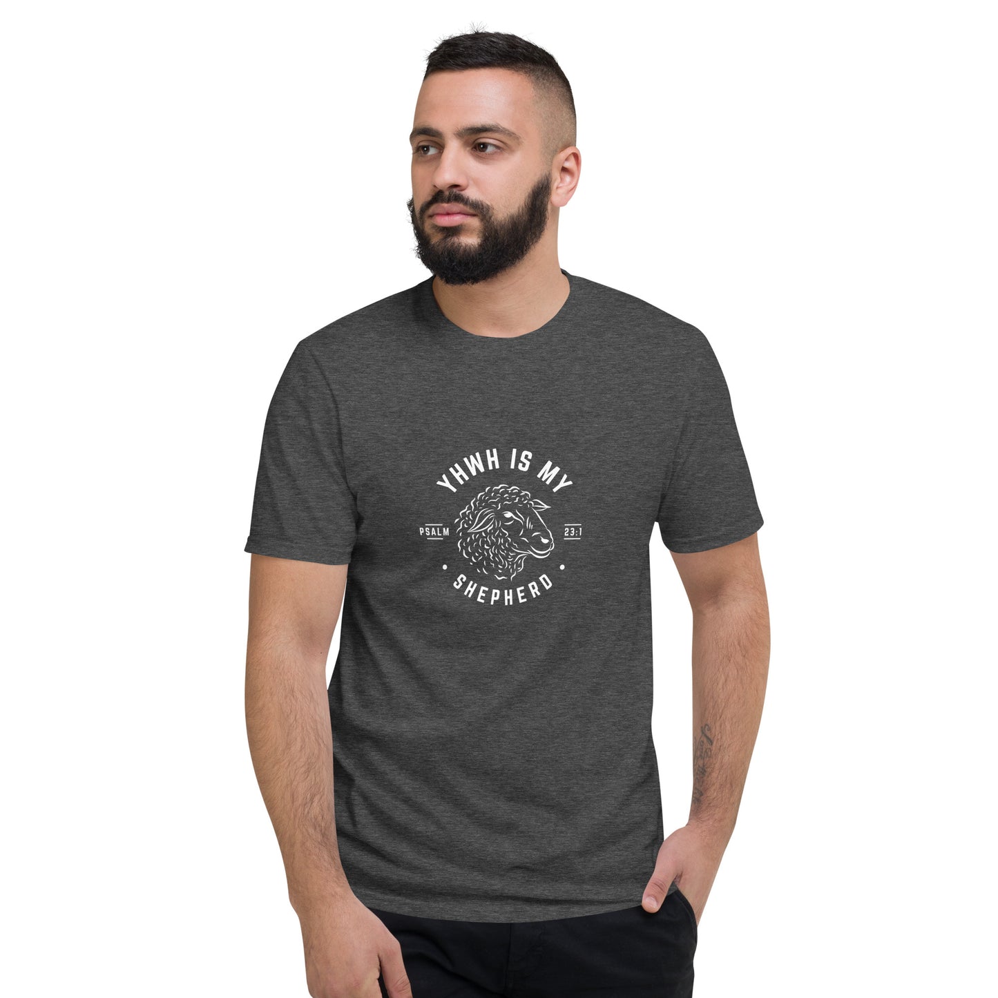 YHWH Is My Shepherd-Sleeve T-Shirt