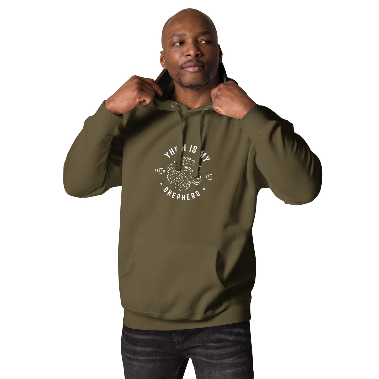 YHWH is my Shepherd Unisex Hoodie