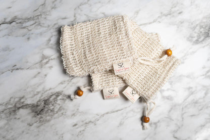 Soap Exfoliator Bag