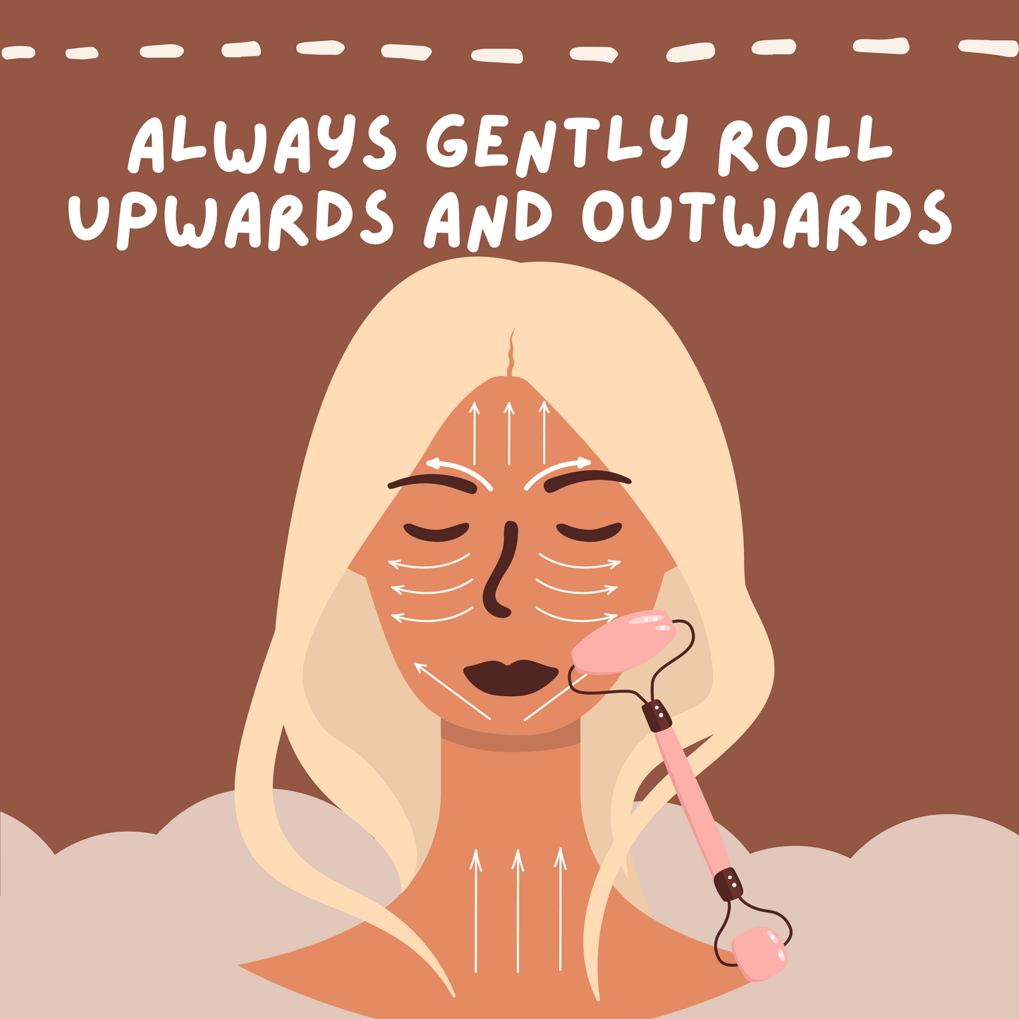 Rose Quartz Face Roller