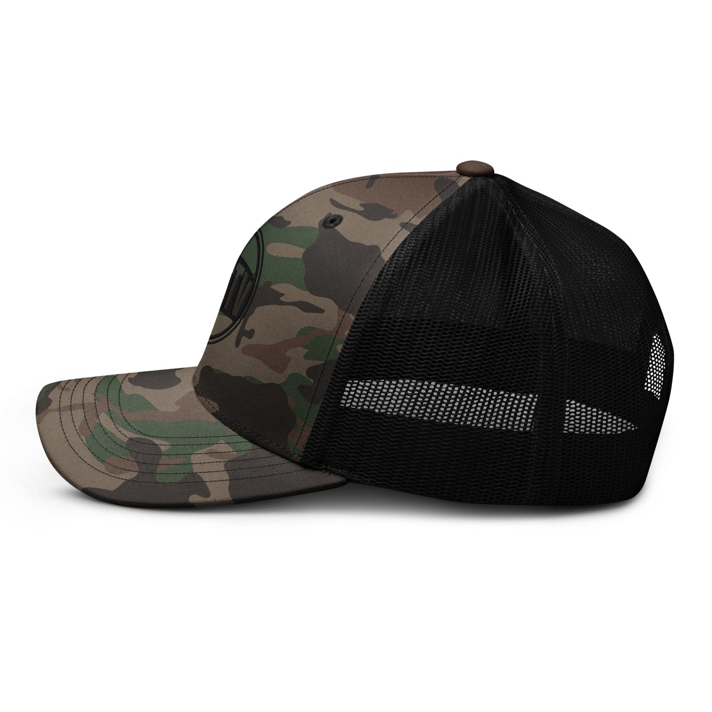 NYSTV LOGO Camouflage trucker hat