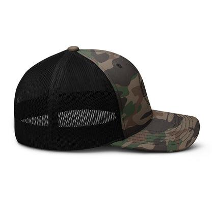 NYSTV LOGO Camouflage trucker hat