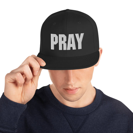 Pray Snapback Hat
