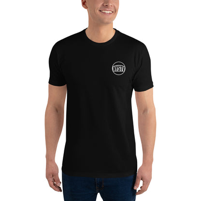 Embroidered NYSTV LOGO Short Sleeve T-shirt