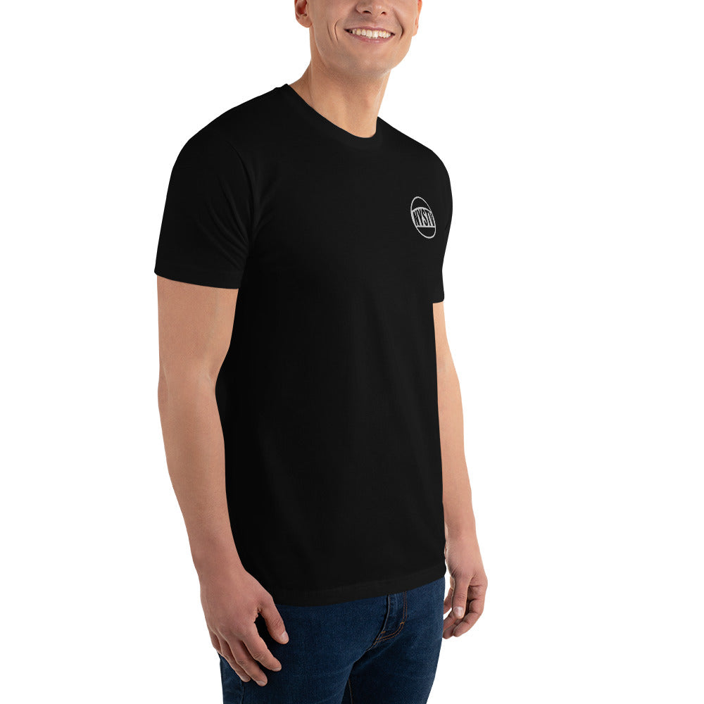 Embroidered NYSTV LOGO Short Sleeve T-shirt