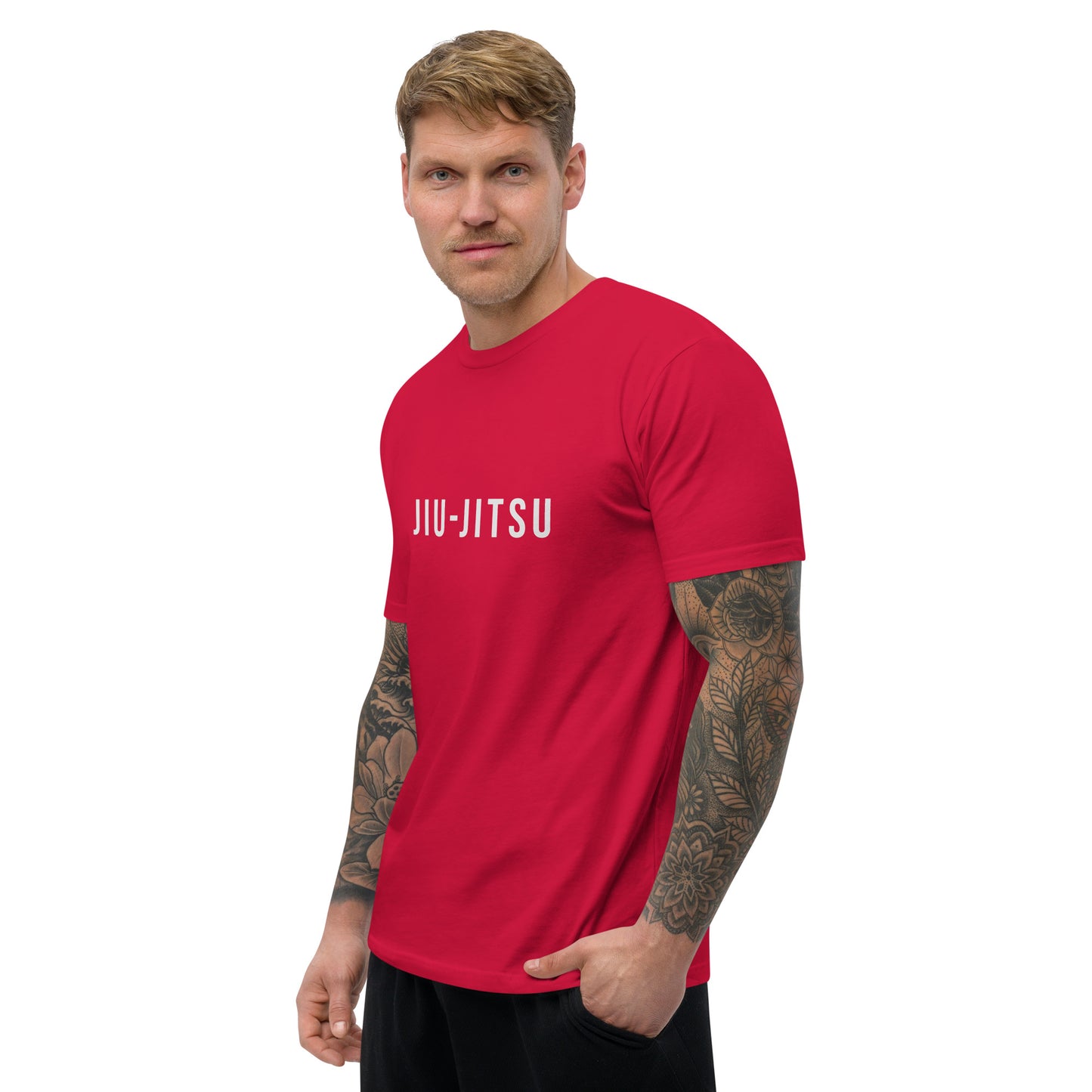 Jiu-Jitsu Men's Fitted Muscle T-Shirt