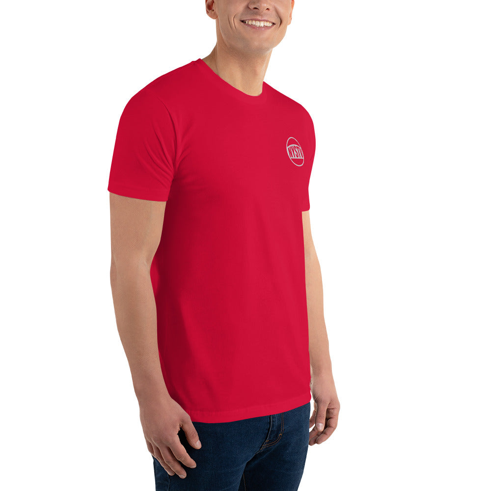 Embroidered NYSTV LOGO Short Sleeve T-shirt