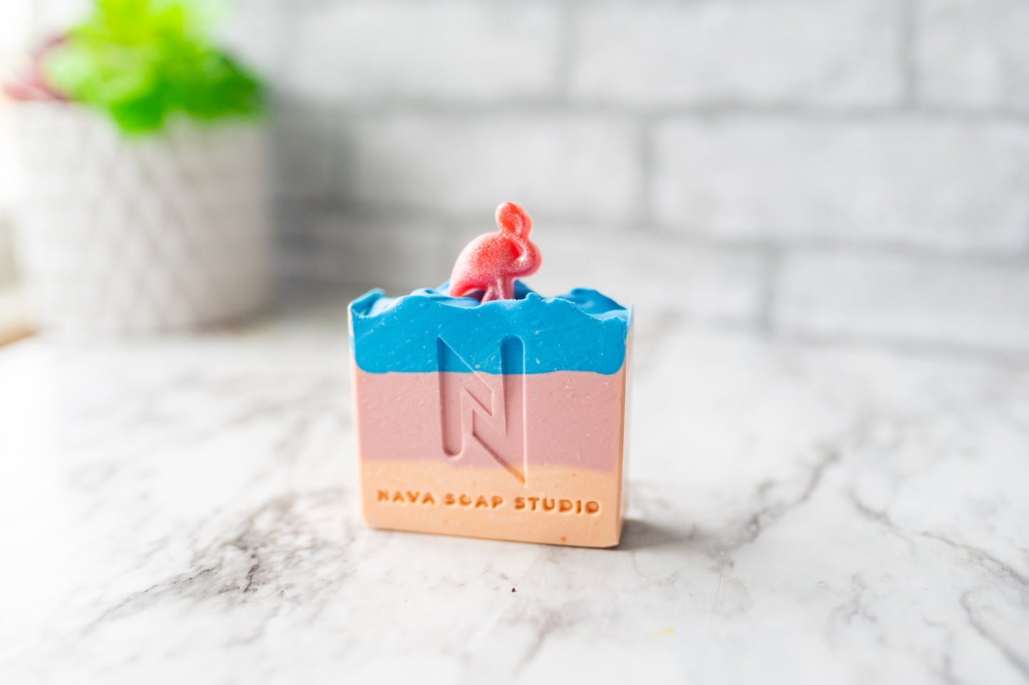 Tropical Sunrise Handmade Soap