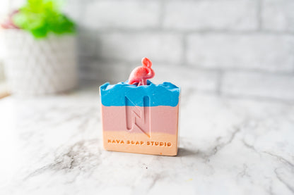 Tropical Sunrise Handmade Soap