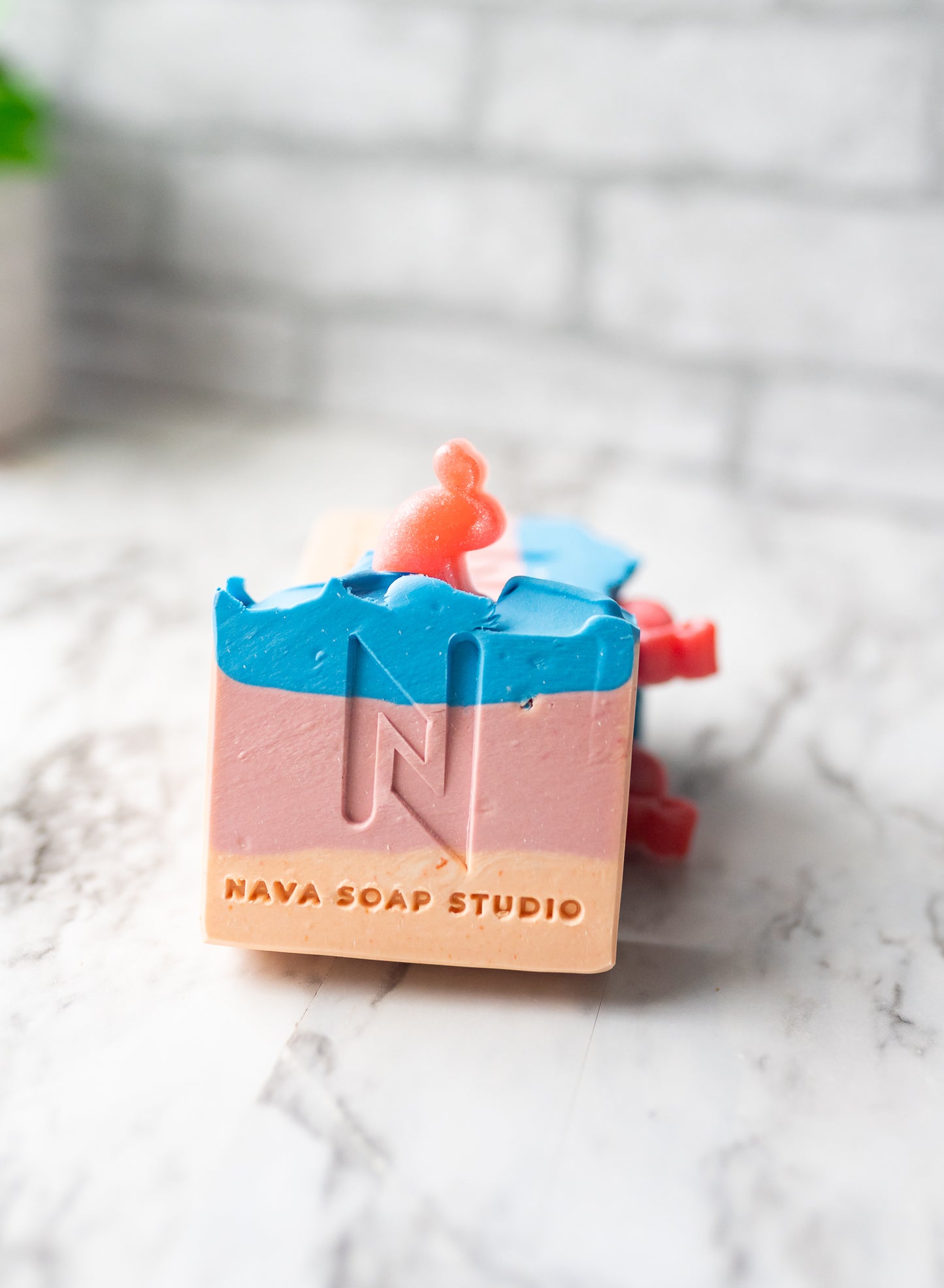 Tropical Sunrise Handmade Soap