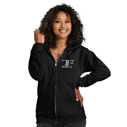 Truther Fit- Heavy Blend Zip Up Hoodie
