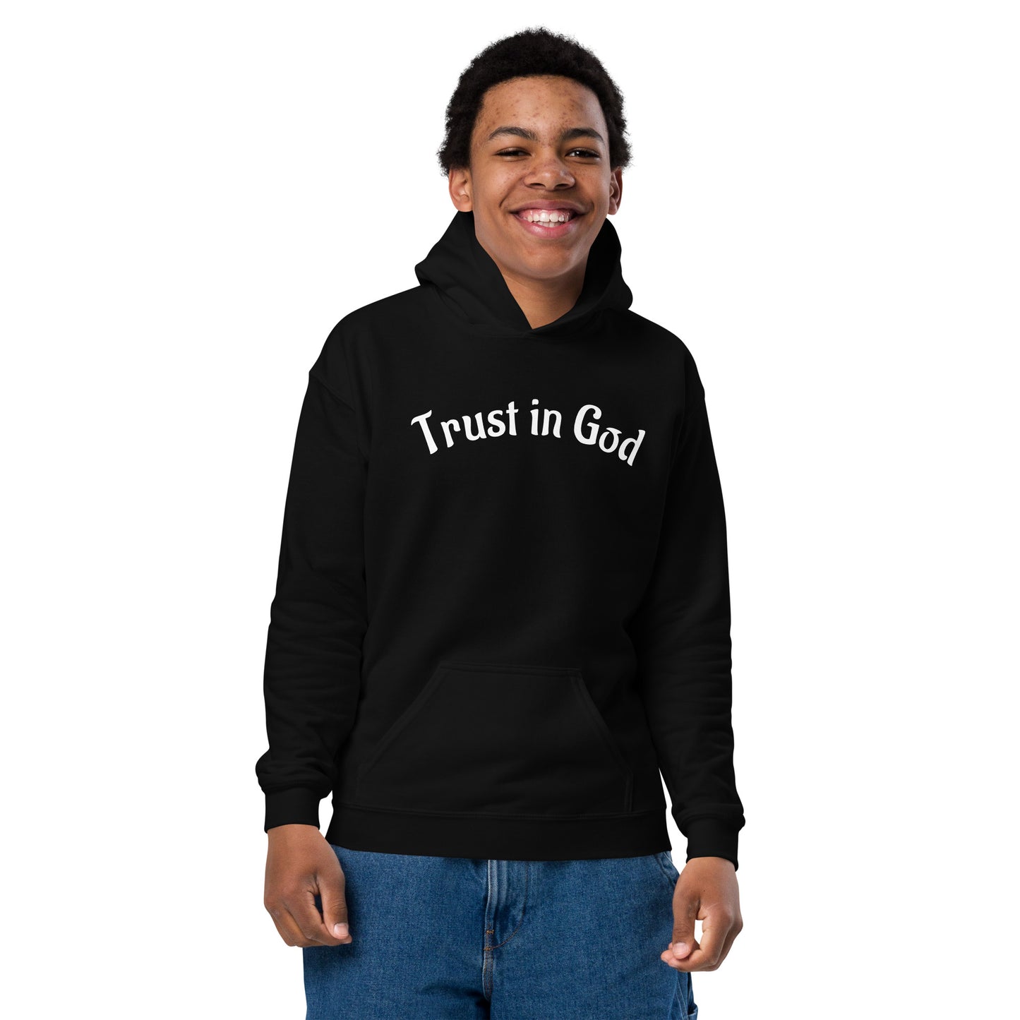 Trust In God- Youth Blend Hoodie